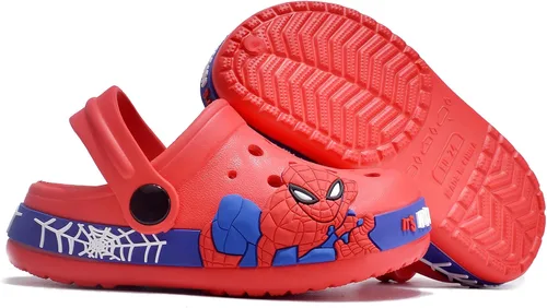 Miniatura 5 de viorwzde Zuecos para niños y niñas, bonitos dibujos animados, zapatos de jardín, sandalias de playa, sandalias de ducha antideslizantes para el agua