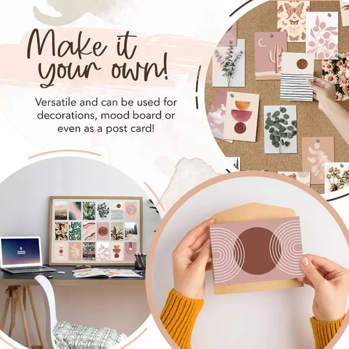 Miniatura 2 de Artivo Kit de collage de pared bohemio para niñas adolescentes, bonita decoración de habitación, imágenes estéticas de decoración de pared
