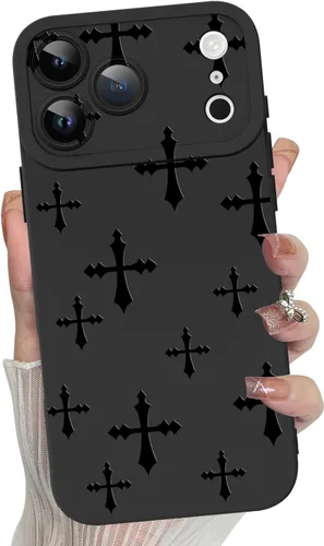 Miniatura 69 de MZELQ Funda para iPhone 17 Pro 2025, diseño de girasoles de silicona, flores florales, protección de cámara, funda delgada y suave para teléfono