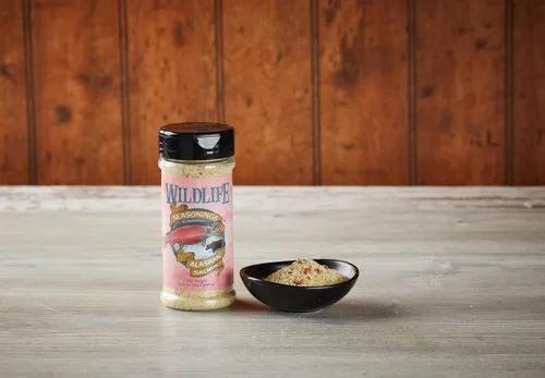 Miniatura 2 de Wildlife Seasonings Condimento de salmón de Alaska – Frotar mariscos con hierbas cítricas para pescado, salmón, atún y camarones – Frotar seco
