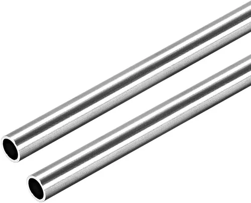 Miniatura 8 de uxcell Tubo redondo de acero inoxidable 304 de 0.236 in de diámetro exterior de 0.016 in de grosor de pared de 9.843 in de longitud, tubo recto sin