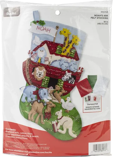 Miniatura 6 de Kit de Adornos de Navidad Elegante de Fieltro Bucilla 86977E