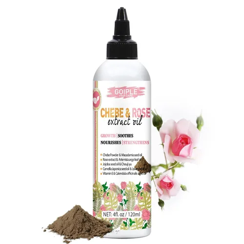 Miniatura 10 de WOZUTUNT 4 FL OZ Aceite natural de cabello Chebe para el crecimiento del cabello, hidratante para el cuero cabelludo, para todo tipo de cabello