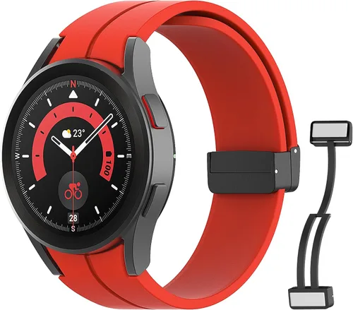 Miniatura 9 de MoKo Correas compatibles con Samsung Galaxy Watch 7 FE 6 5 4 Band de 1.575 pulgadas, 1.732 pulgadas, Watch 6 Classic de 1.73 pulgadas y 1.772 Negro