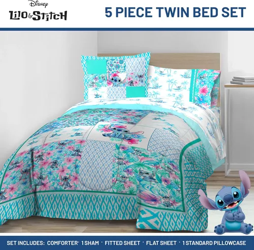 Miniatura 2 de Jay Franco Juego de edredón para niños incluye sábanas y fundas de almohada - Juego de cama suave y acogedor para decoración elegante de la Multi