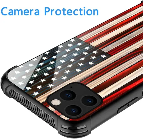 Miniatura 2 de Funda compatible con iPhone 13, fundas para mujeres y niñas, Old Glory Traditional American Flag Old Glory - Bandera estadounidense tradicional