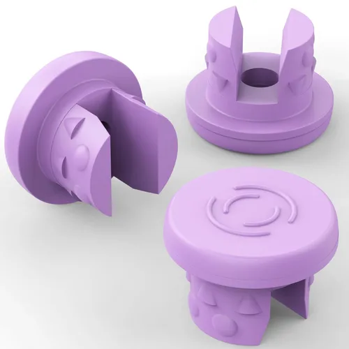 Miniatura 8 de Biomed Solutions - Tapón de goma butílica de 0.787 in con dos patas para liofilización y liofilización, botella de vidrio de liofilización, 100 Negro