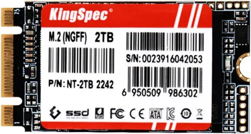 Miniatura 10 de KingSpec NT Series M.2 2242 SSD SATA de 128 GB - No compatible con NVMe Socket, unidad interna de estado sólido Sata 3 de 6 Gb/s, para Ultrabook