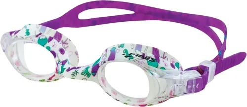 FINIS Gafas de natación de sirena para niños de 4 a 10 años - Protección UV - Lentes antivaho - Ajuste de silicona suave