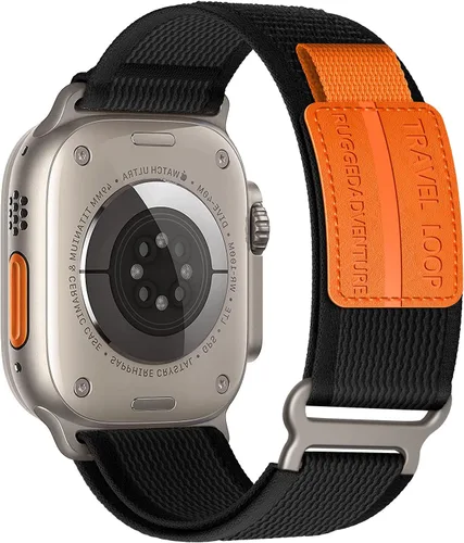 Miniatura 11 de ALMNVO - Correa unisex Trail Loop de nailon resistente para Apple Watch Ultra/2 de 1.92, 1.77, 1.73, 1.65, 1.61, 1.57, 1.49 pulgadas, para Apple