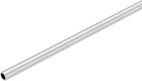 Miniatura 40 de uxcell Tubo redondo de aluminio 6063, tubo de 27 mm de diámetro exterior y 23 mm de diámetro interior de 400 mm de longitud para proyectos