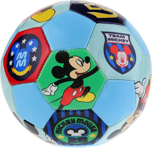 Miniatura 8 de Pelota de fútbol de Mickey Mouse de Disney, Tamaños 3, 5, con licencia oficial para niños y jóvenes Mickey - Woah