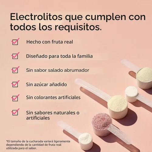 Miniatura 4 de Electrolitos de limón y lima: mezcla de bebidas hidratantes de 30 porciones con agua de coco, sal marina y minerales traza - Apoya la energía