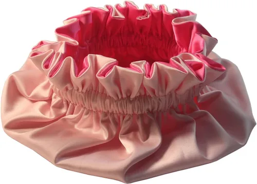Miniatura 4 de Exquisita gorra para dormir reversible con forro de satén para bebés, recién nacidos, niños grandes y pequeños y mamásmujeres