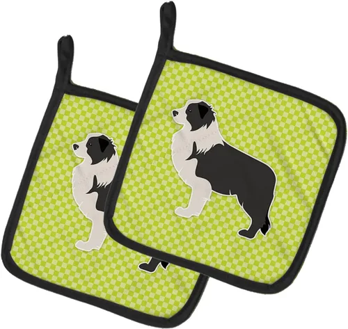 Miniatura 355 de Caroline's Treasures BB3567PTHD - Juego de soportes para ollas de cocina resistentes al calor, almohadillas calientes para cocinar, hornear, Copo