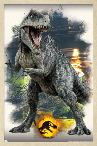 Miniatura 11 de Trends International Jurassic World: Dominion - Póster de pared focal Giganotosaurus, 14.725 x 22.375 pulgadas, paquete de póster y montaje prémium