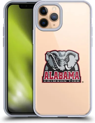 Miniatura 413 de Head Case Designs Funda de gel suave con licencia oficial de la Universidad de Alabama UA Collage compatible con Apple iPhone 13 Pro Max