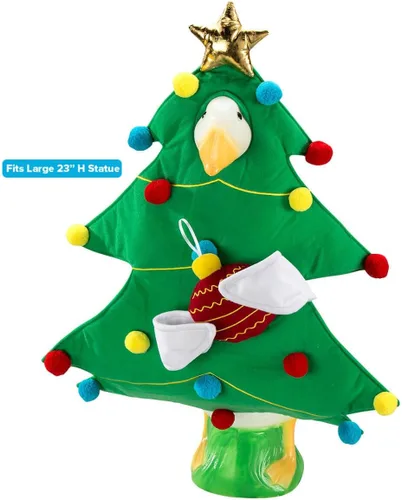 Miniatura 2 de Fox Valley Traders Gaggleville - Traje de ganso para árbol de Navidad, se adapta a una estatua grande de 23 pulgadas de alto