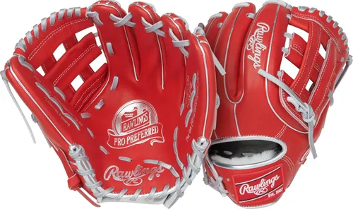 Miniatura 8 de Rawlings Guantes de béisbol Pro Preferred Tamaños 11.5 a 12.75 pulgadas Múltiples estilos