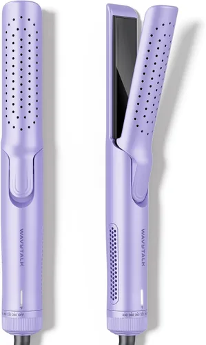 Miniatura 7 de Wavytalk Airflow Styler - Plancha rizadora de cabello, rizo fresco, bloqueo de aire frío de 360° con estilo para rizos duraderos, reduce el daño