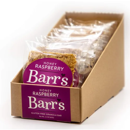 Miniatura 17 de Mrs. Barr's Natural Foods Barras de granola Nuez de arce Avena orgánica certificada sin gluten Textura suave Lote pequeño Calidad gourmet