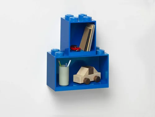 Miniatura 5 de Room Copenhagen Estante de ladrillo Lego, 4 tachuelas, color negro