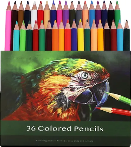 36 lápices de colores, lápices de calidad para artistas de colorear adultos, profesionales y coloristas, núcleo blando, juego de lápices para