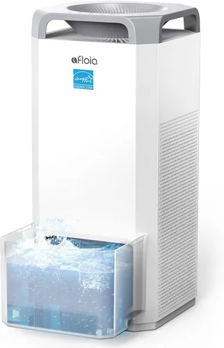 Afloia Humidificador para habitación grande - Humidificador evaporativo 2 en 1 sin niebla y purificador de aire en un combo para el hogar con tanque