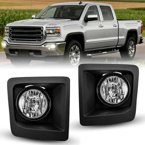 Miniatura 12 de Nilight Conjunto de luces antiniebla compatible con GMC Sierra 1500 1500HD 2500 2500HD 3500 de 2003 2004 2005 2006 Reemplazo para lado del conductor