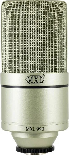 MXL 990, micrófono de condensador con Shockmount