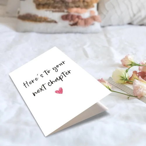 Miniatura 7 de Spercy Tarjeta de buena suerte del nuevo capítulo, nueva tarjeta de felicitación de trabajo, regalo de salida de trabajo para colega, tarjeta