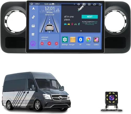 Miniatura 9 de Android Car Stereo for Mercedes-Benz Sprinter (2018-2022), Car Radio Support Split Screen SWC BT 13.3 Inch Touch Screen Head Unit Multimedia Video 8