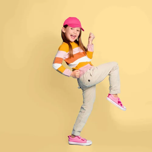 Miniatura 12 de DALIX Gorra plana de algodón, color marrón, náutico, rosa, rojo o blanco, para niños o jóvenes