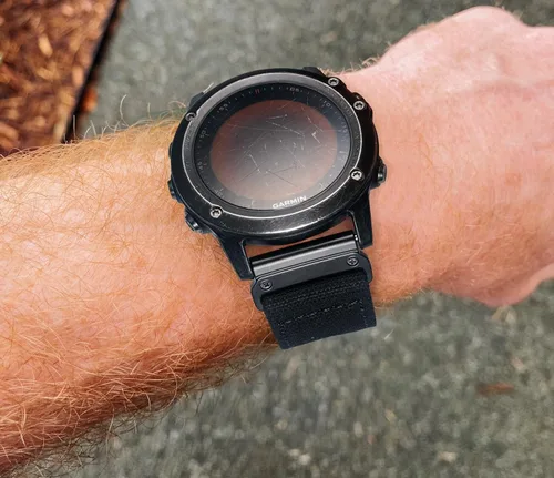 Miniatura 4 de Compatible con Garmin, correa deportiva de lona para reloj fēnix/precursor/enfoque/marq/quatix/instinct/D2/Tactix, correa de repuesto resistente