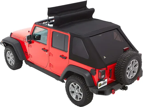 Miniatura 4 de Bestop 56853-35 - Toldo Trektop Black Diamond para Jeep Wrangler JK Unlimited de 4 puertas 2007-2018