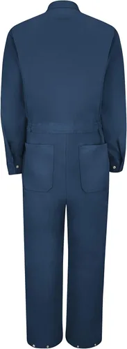 Miniatura 2 de Mono de algodón para hombre con cremallera delantera, talle grande, mangas largas Red Kap.
