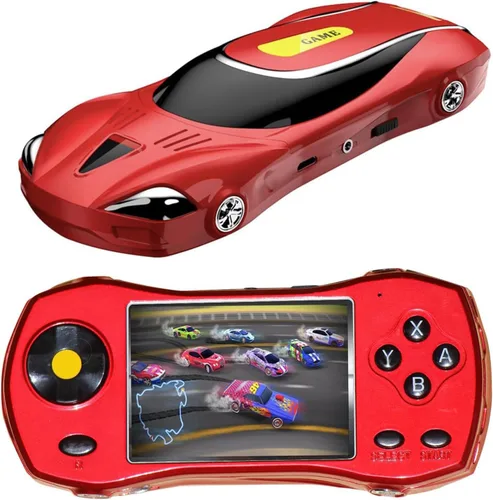 Miniatura 5 de Consola de juegos de mano para niños con 240 juegos retro precargados, reproductor de juegos portátil con batería recargable, pantalla LCD de 3.0