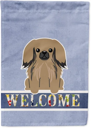 Miniatura 186 de Caroline's Treasures BB5622GF Airedale - Bandera de bienvenida para jardín, bandera decorativa para patio, exteriores, patio, parterres