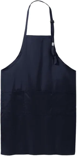 Miniatura 4 de Joe's USA Delantal con pechera ajustable de 8 onzas con bolsillos