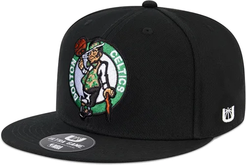 Ultra Game Gorra de béisbol negra Ultimate oficial de sarga con broche a presión de la NBA para hombres