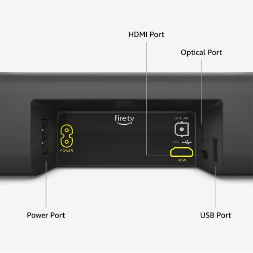 Miniatura 6 de Barra de sonido Amazon Fire TV con plan de protección de 2 años