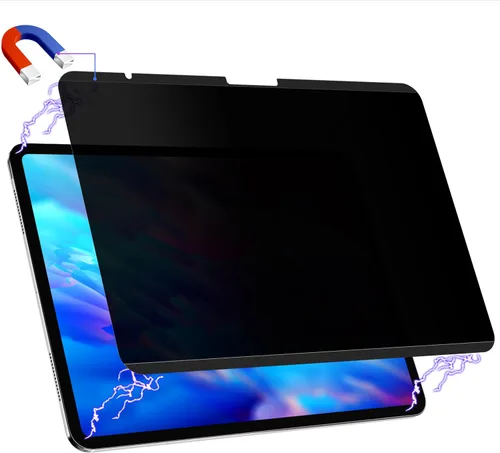 Miniatura 18 de Peslv Protector de pantalla magnético de privacidad para iPad de 9ª, 8ª, 7ª generación de 10.2 pulgadas, iPad Air 3ª y iPad Pro de 10.5 pulgadas