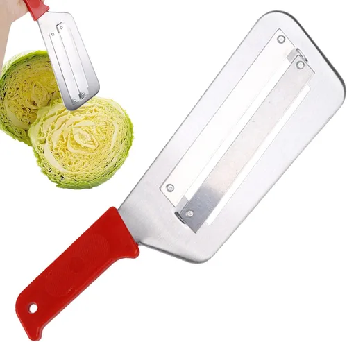 Cortador de cocina de repollo, cortador de repollo Cortador de col para ensalada de col de chucrut, picador de repollo, equipo de cocina cortador