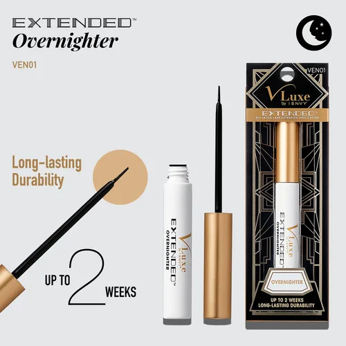 Miniatura 2 de VLuxe by iEnvy Extended Collection: Extensión de pestañas para uso diario, larga duración, infalible y libre de manchas