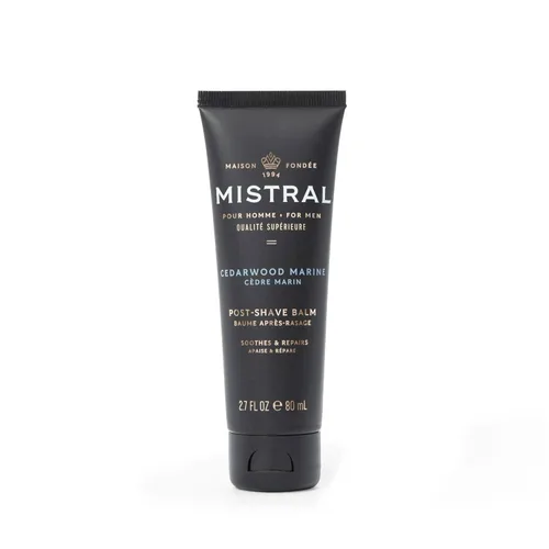 Miniatura 9 de Mistral Bálsamo para después del afeitado, ginebra salada - 3.4 onzas líquidas Hidratante para después del afeitado para hombres con aloe y aceite