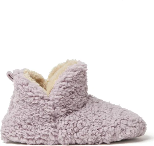 Miniatura 8 de Dearfoams Pantuflas Chelsea de sherpa de imitación para interiores