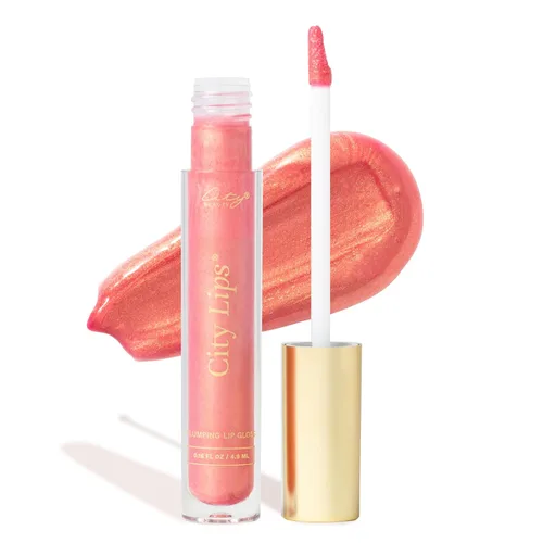 Miniatura 9 de City Beauty City Lips Plumping Lip Gloss - Brillo de alto brillo para labios más completos y de aspecto más joven Tratamiento labial hidratante