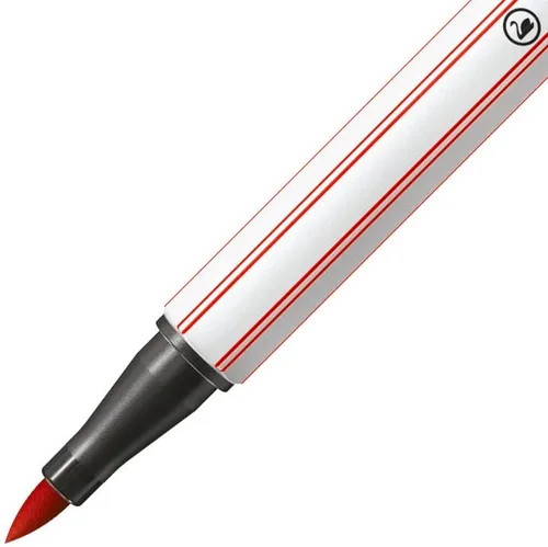 Miniatura 3 de STABILO - Bolígrafo 68 - Bolígrafo de punta de fibra premium con punta de pincel - Paquete de 10 - Colores surtidos