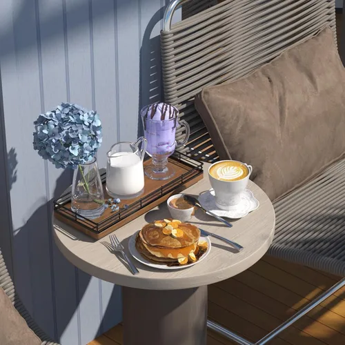 Miniatura 9 de Bandeja Decorativa de Madera, Roble 11.2" L Bandeja de Mesa de Café para Encimera de Cocina Portador de Jabón y Esponja Portavelas Mesa de Mesita
