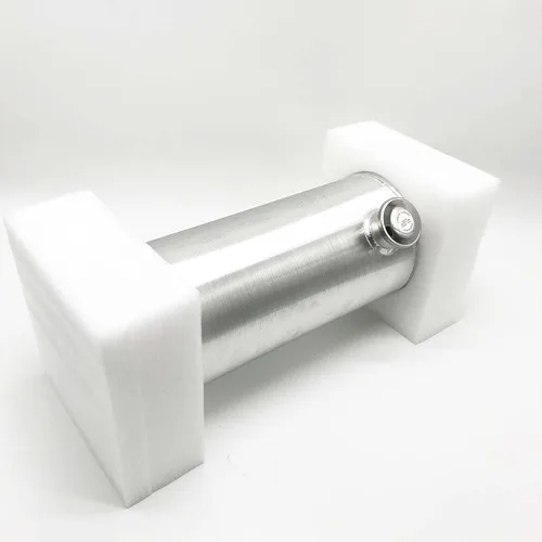 Miniatura 6 de JSD tanque de gas de 4 galones con llenado final de 8" x 20" de aluminio laminado con salida de llenado final de 1/4 NPT